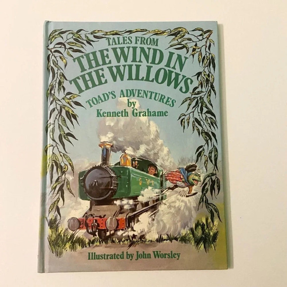 Vintage 1983 Tales From The Wind In The Willow Toads Adventure Kenneth Grahame - Picture 13 of 13